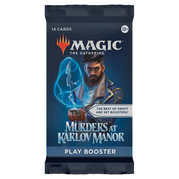 Magic MTG - Murders at Karlov Manor - Play Boosters Sobre (Inglés) - Magic: The Gathering - 14 cartas