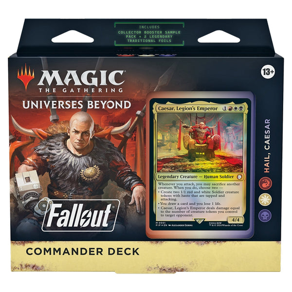 Magic MTG - Fallout - Commander Deck: Hail, Caesar (Inglés) - Magic The Gathering