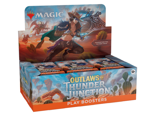 Magic MTG - Outlaws of Thunder Junction - Play Booster Caja (Inglés) - Magic: The Gathering