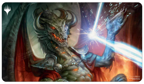 Ultra PRO - Commander Masters Deflecting Swat Red Standard Gaming Playmat for Magic: The Gathering