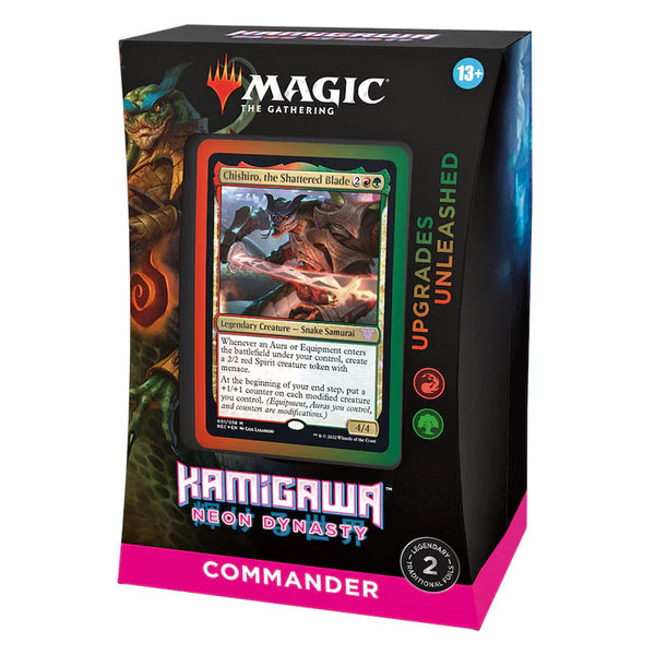 Magic MTG - Kamigawa: Neon Dinasty Commander Deck: Upgrades Unleashed - Magic: The Gathering