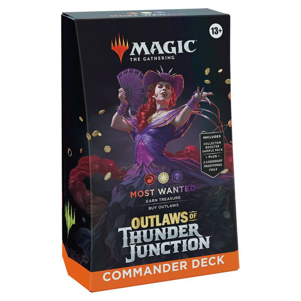 Magic MTG - Outlaws of Thunder Junction - Commander Deck: Most Wanted (Inglés) - Magic: The Gathering