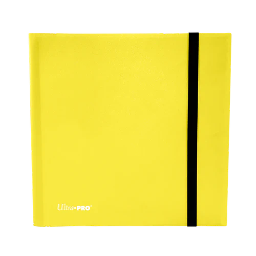 Ultra PRO - Eclipse 12 - Pocket PRO - Binder - Lemon Yellow