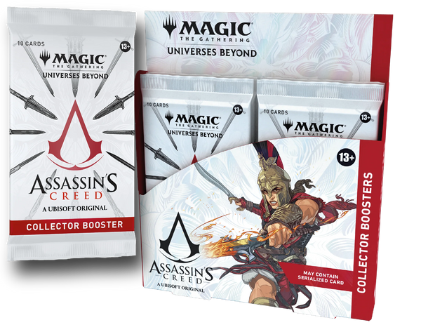 Magic MTG - Assassin´s Creed - Collector Booster Caja (Inglés) - Magic: The Gathering