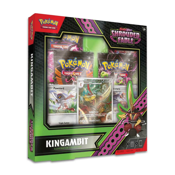 Pokémon TCG: Scarlet & Violet Shrouded Fable Kingambit Illustration Collection (Ingles)