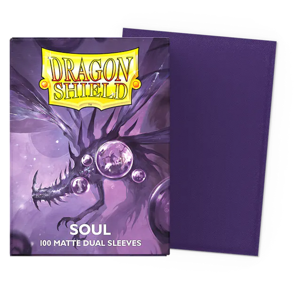 Arcane Tinmen - Dragon Shield - Soul - Matte Dual Sleeves - Standard Size