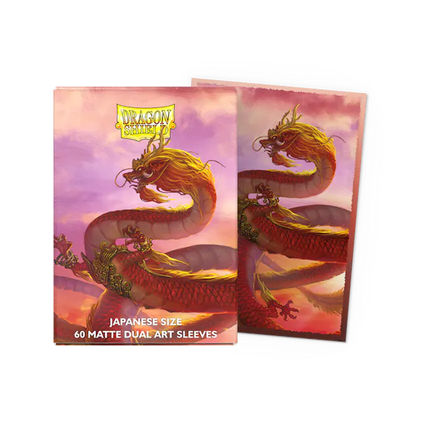 Arcane Tinmen - Dragon Shield - Wood Dragon 2024 - Matte Dual Art Sleeves - Japanese Size