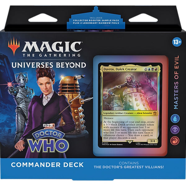 Mtg - Commander Deck Doctor Who Masters Of Evil En Existencia