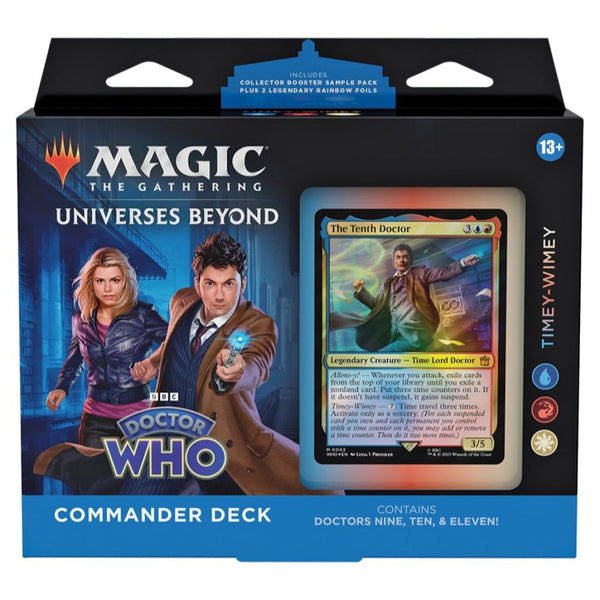 Mtg - Commander Deck Doctor Who Timey-Wimey En Existencia