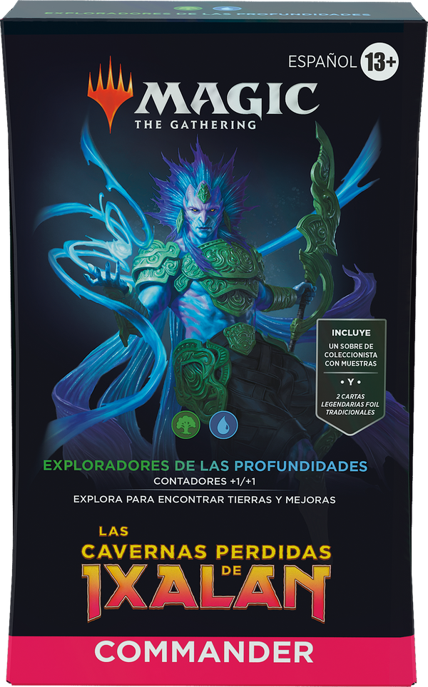 Magic MTG - Commander - Las Cavernas Perdidas de Ixalan - Exploradores de las Profundidades (Español)